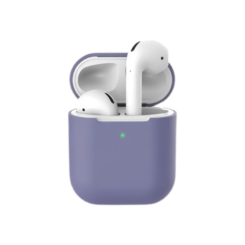 Чохол на Airpods 2 Ultra Thin lavender gray Чохол на Airpods 2 Ultra Thin lavender gray